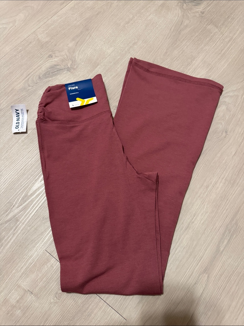 Old Navy Flare Leggings in Mauve